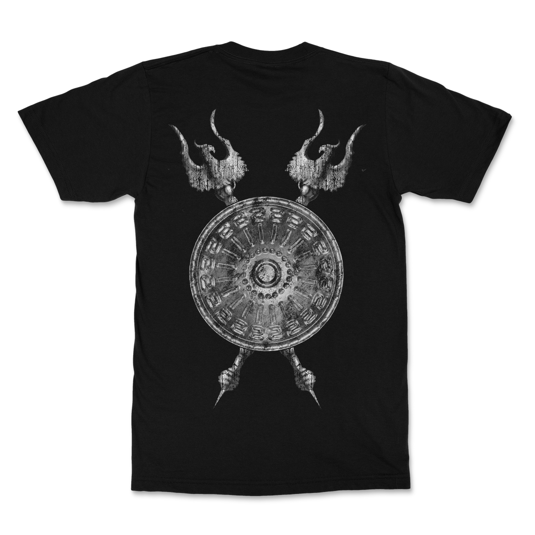 Manowar T-Shirt Battle Hymns Eagle / Shield Vintage