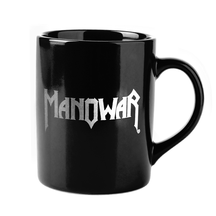 MANOWAR “Stand and Fight” Black Ceramic Mug