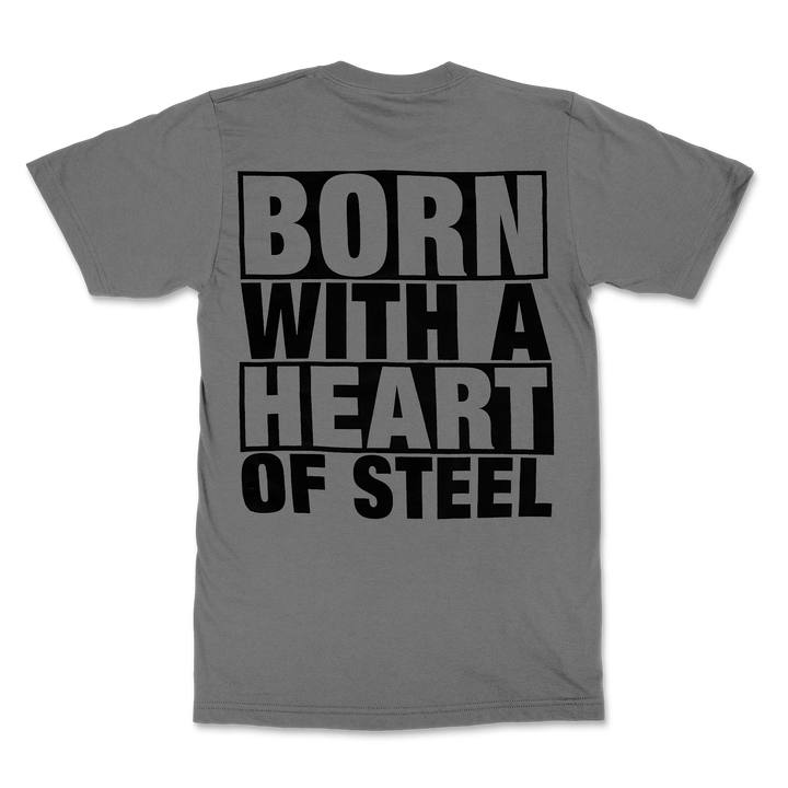 Manowar T-Shirt Born With A Heart of Steel