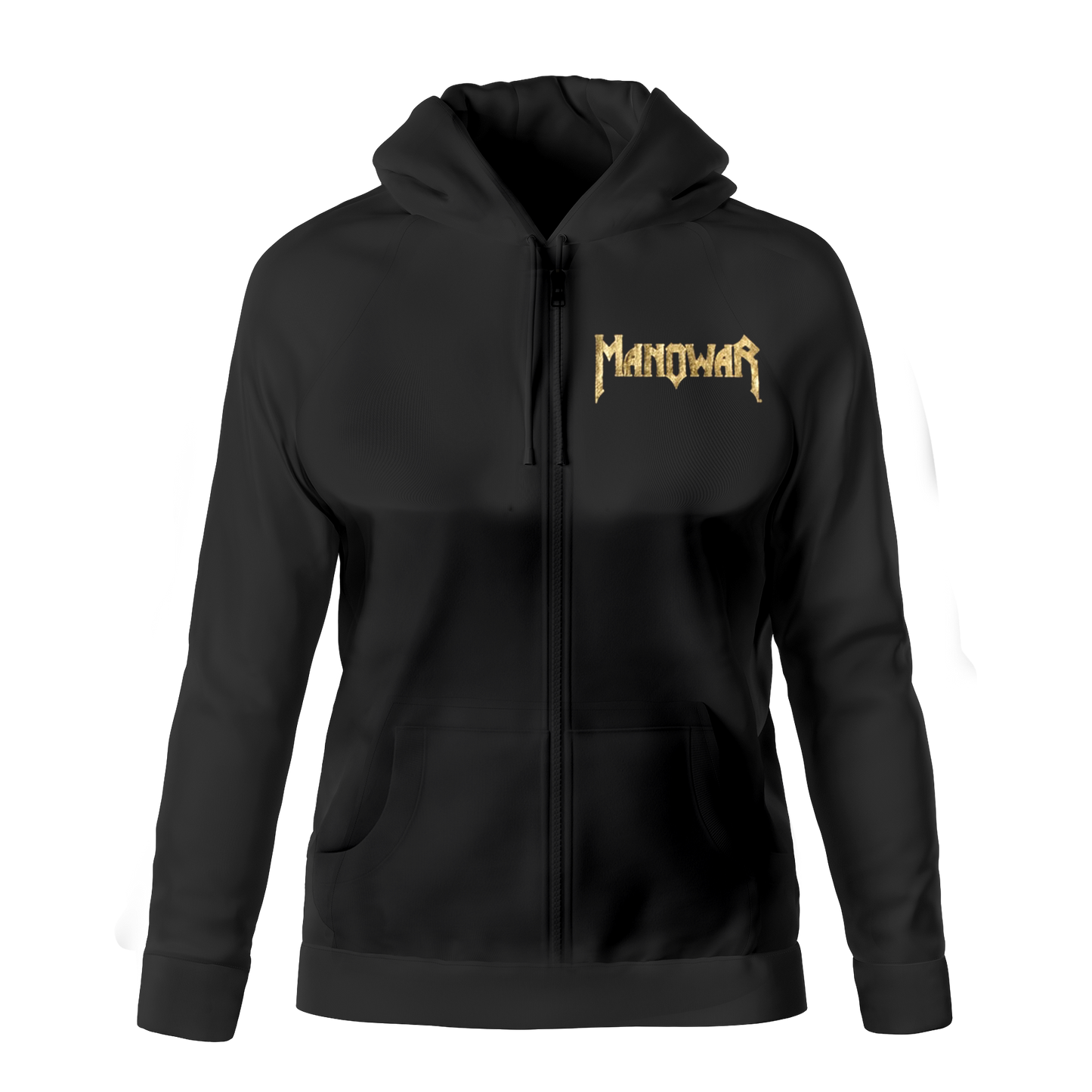 Ladies Zipper Battle Hymns with golden print