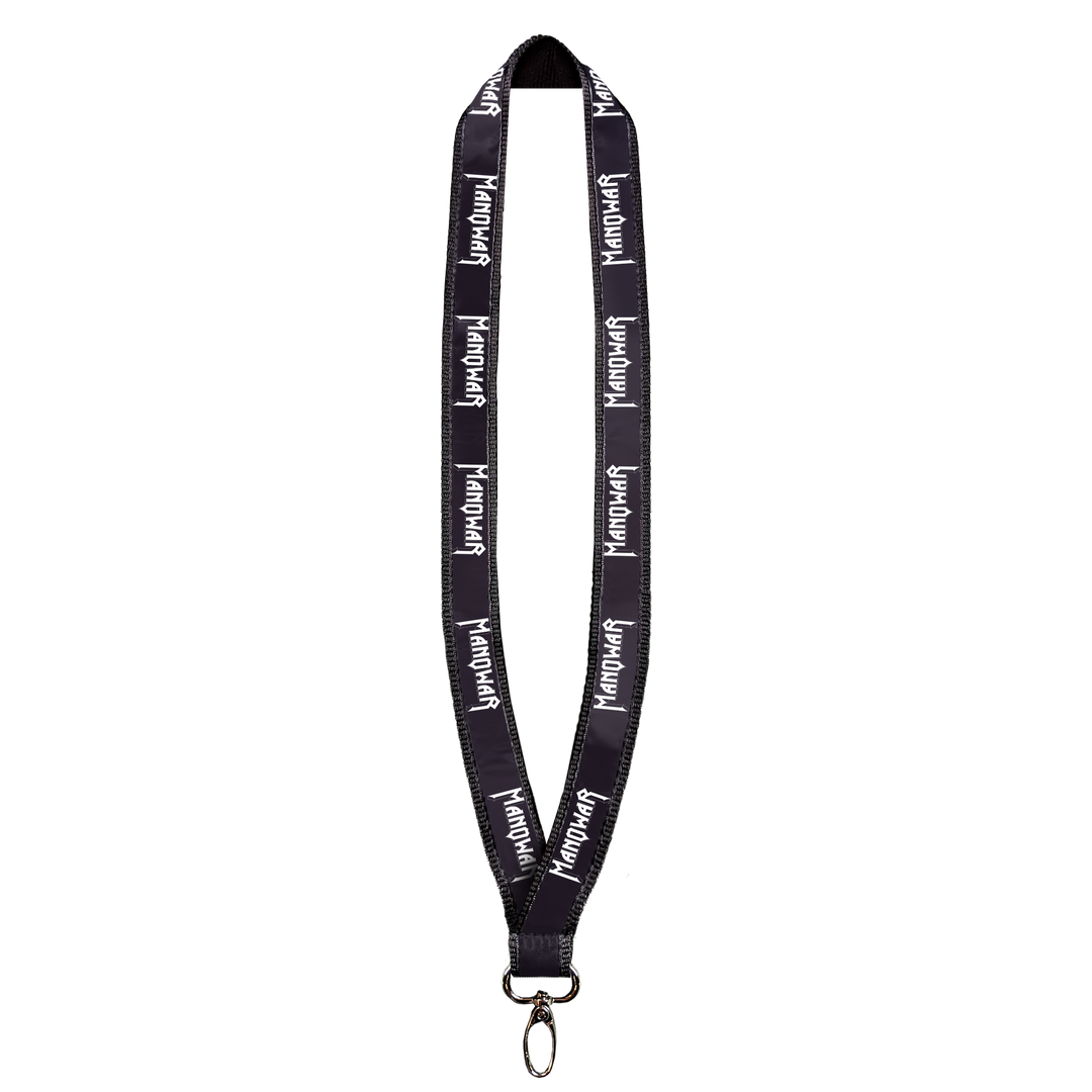 Manowar Lanyard with white MANOWAR logo