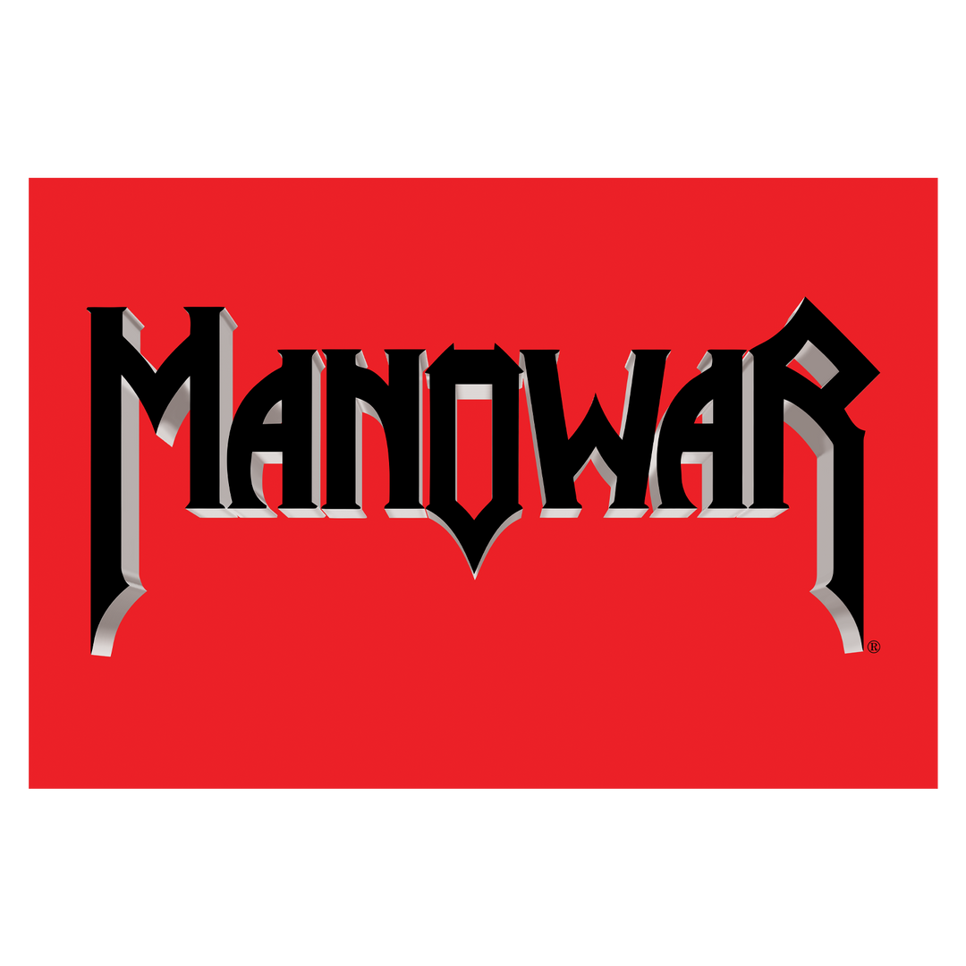 MANOWAR LOGO FLAG
