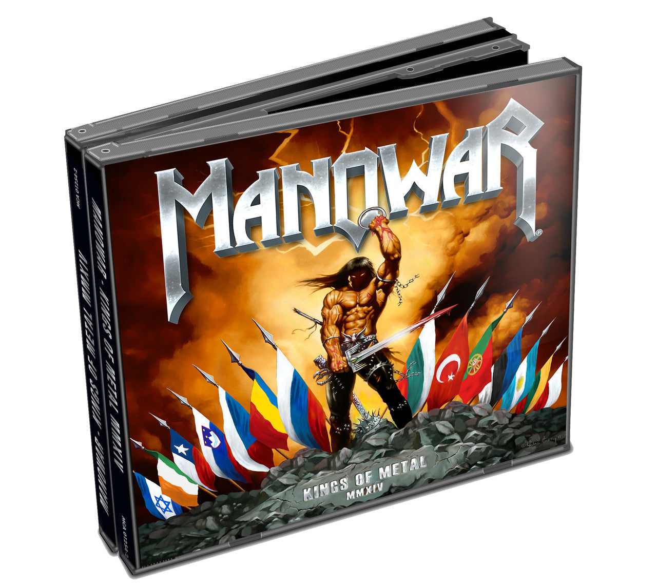 Manowar CD Kings of Metal MMXIV 2 Disc (Silver Edition)