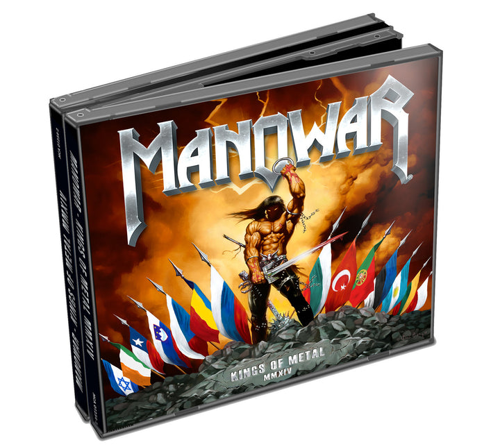 Manowar CD Kings of Metal MMXIV 2 Disc (Silver Edition)