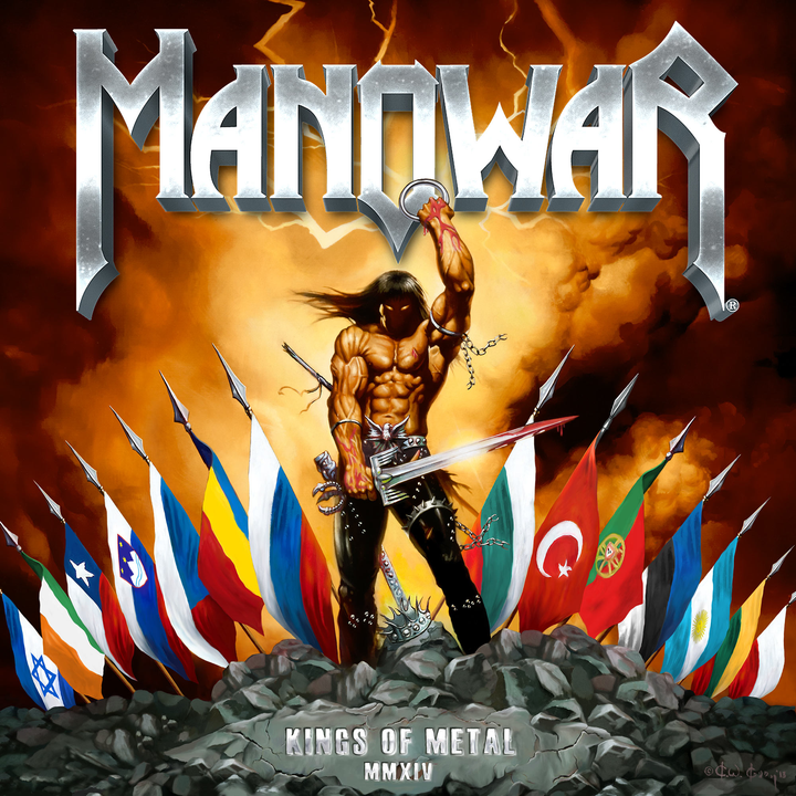 Manowar CD Kings of Metal MMXIV 2 Disc (Silver Edition)