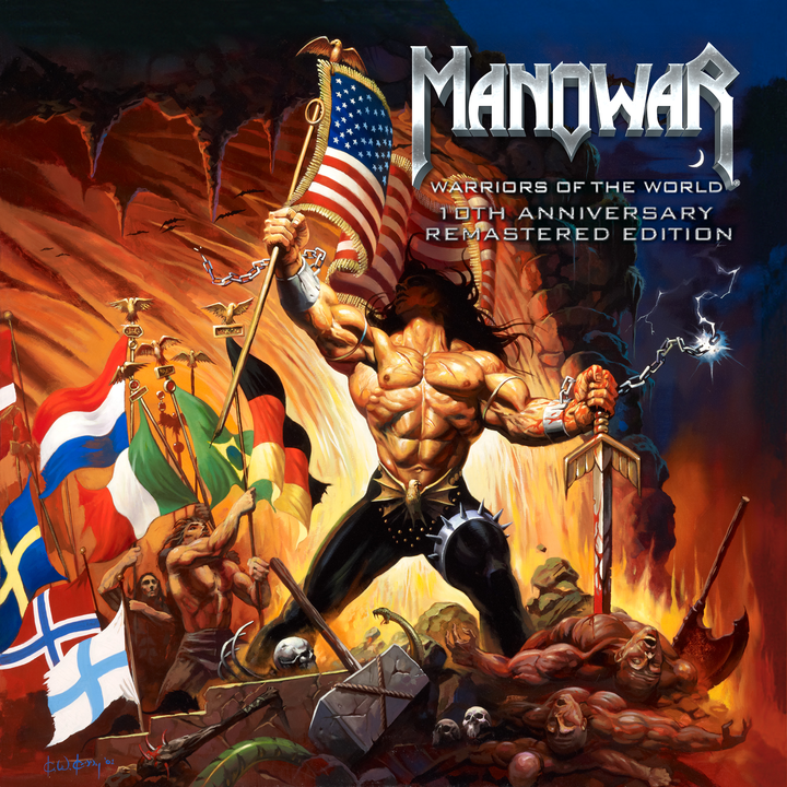 Manowar CD Warriors Of The World 10th Anniversary Remastered Edition