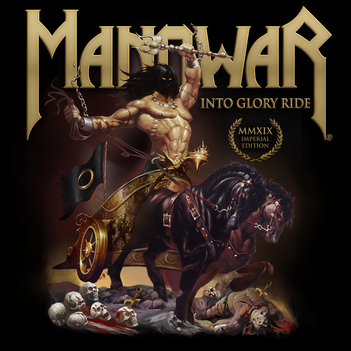 Manowar CD Into Glory Ride Imperial Edition MMXIX (remixed Manowar CD Into Glory Ride Imperial Edition MMXIX (remixed