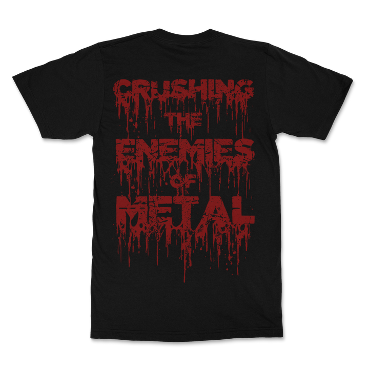 Manowar T-Shirt Crushing The Enemies Of Metal Blood