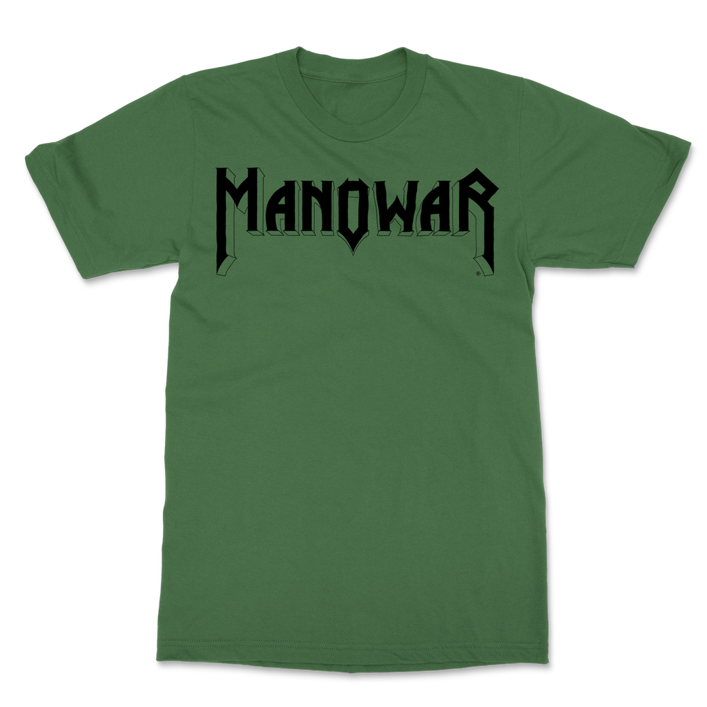 T-Shirt Sign Of The Hammer Stripes - black on military green