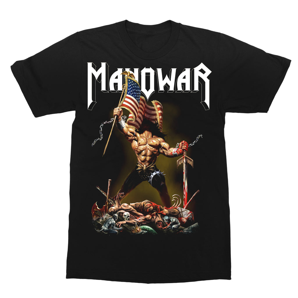 Manowar T-shirt Warriors Of The World U.S.A. 2023 – MANOWAR MERCH US
