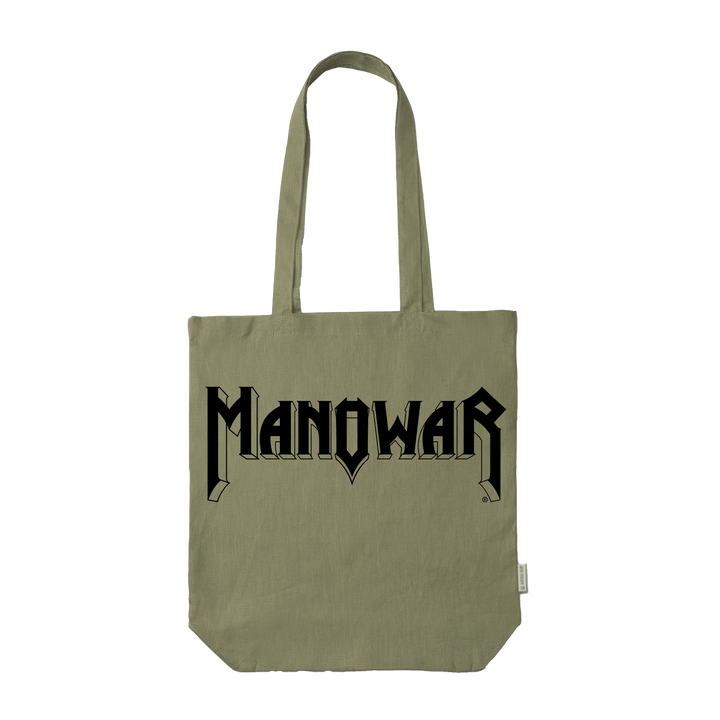 MANOWAR GREEN TOTE BAG