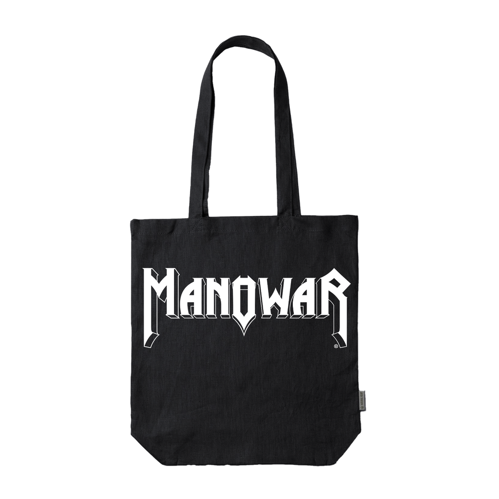 MANOWAR BLACK TOTE BAG