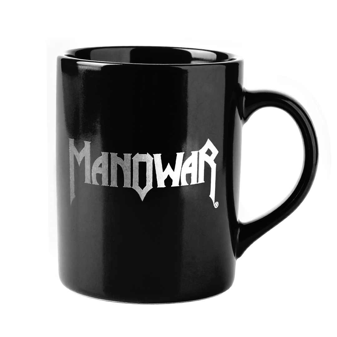MANOWAR “Stand and Fight” Black Ceramic Mug