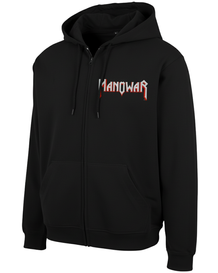 MANOWAR ZIP HOODIE LOUDER THAN HELL 2025
