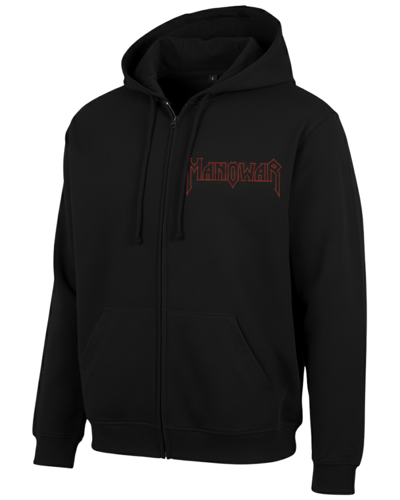 MANOWAR ZIP HOODIE WARRIORS OF THE WORLD