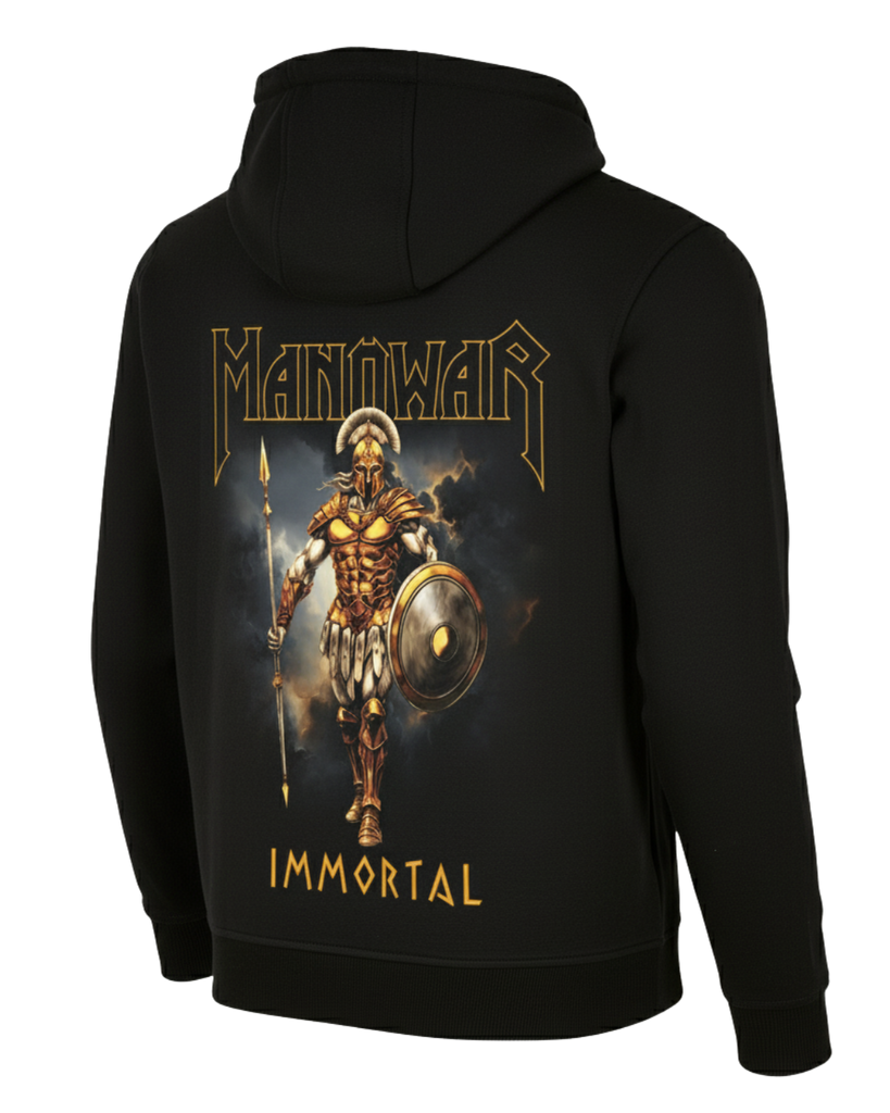 MANOWAR ZIP HOODIE IMMORTAL