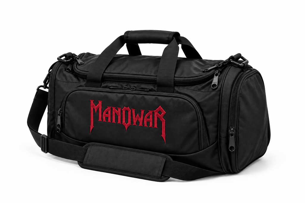 MANOWAR Premium Embroidered Duffel Bag