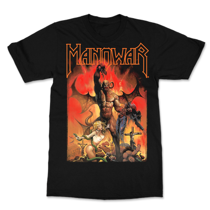 MANOWAR T-SHIRT DEATH TO INFIDELS - TOUR EUROPE 2009 (LEGACY)