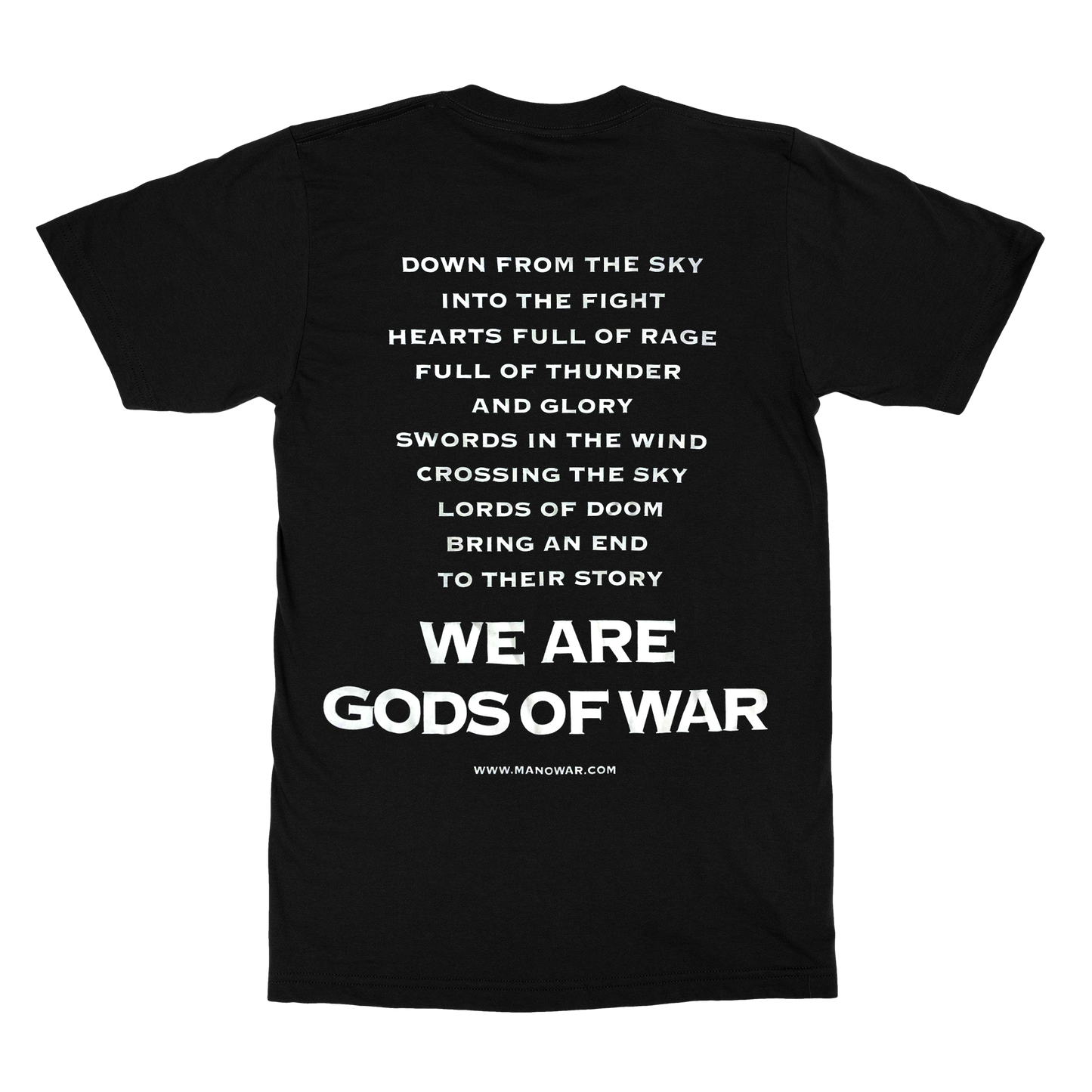 MANOWAR T-SHIRT GODS OF WAR