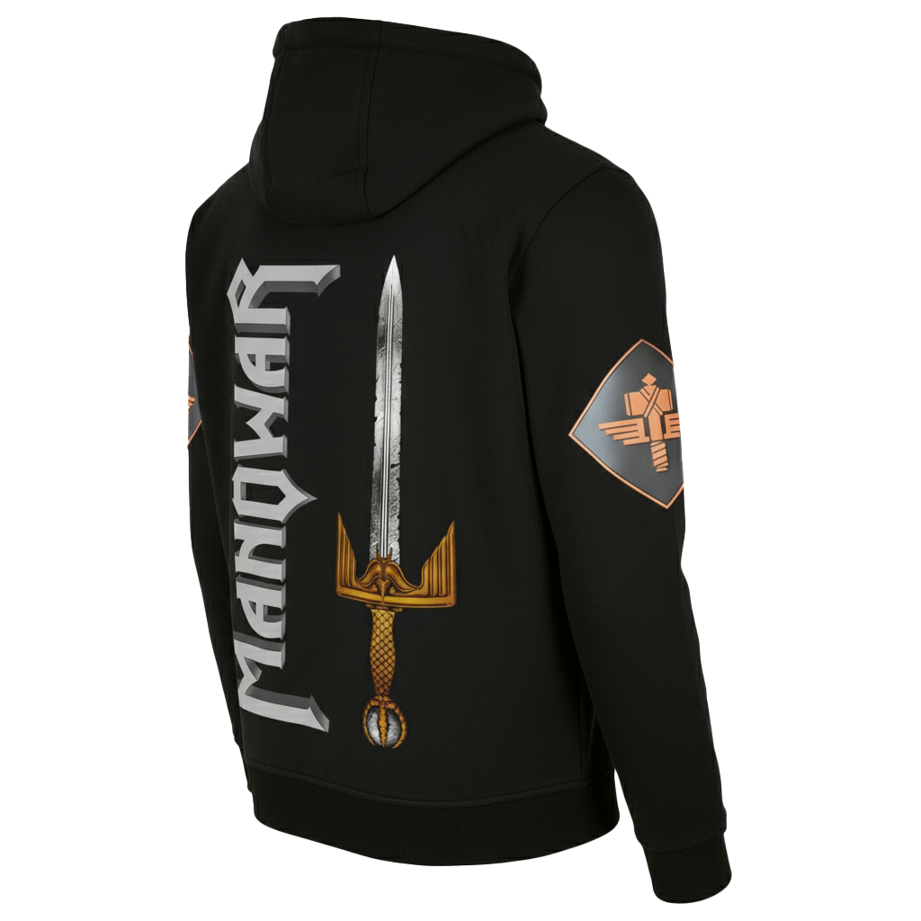 MANOWAR DELUXE HOODIE THE SWORD LTD. EDITION 2025