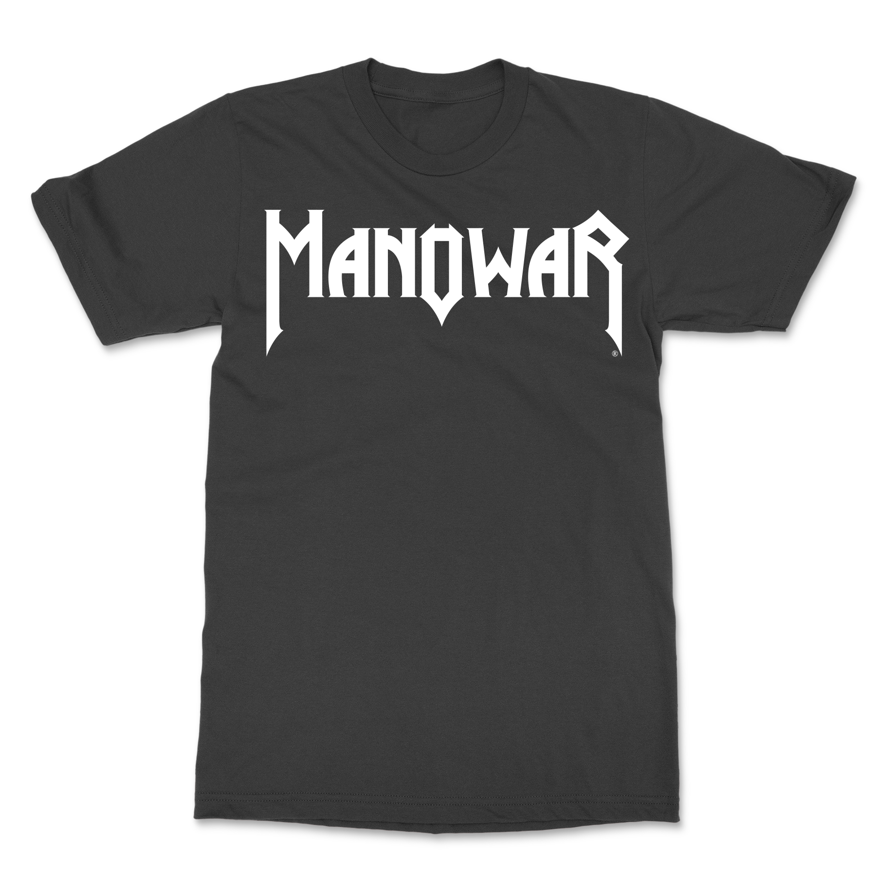 MANOWAR T-SHIRT ACID WASH VINTAGE LOGO
