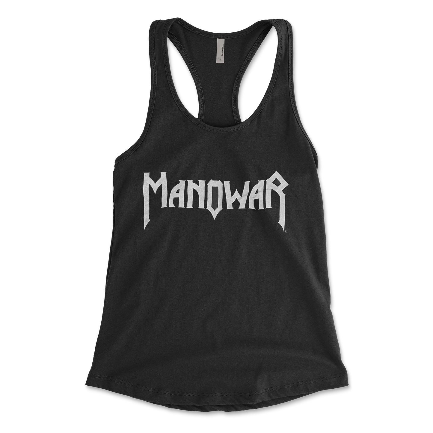 Manowar Ladies Form Fitting Tank Top Logo