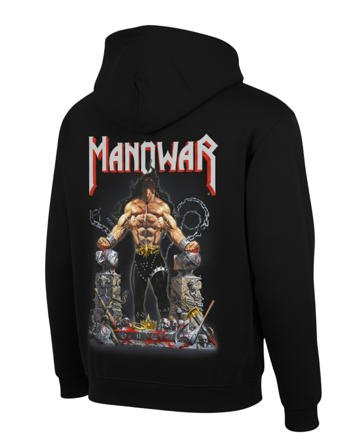 MANOWAR ZIP HOODIE LOUDER THAN HELL 2025