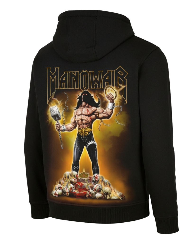 MANOWAR ZIP HOODIE GODS AND KINGS