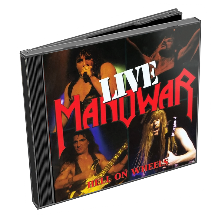 Manowar CD 2 Disc Hell On Wheels  Live