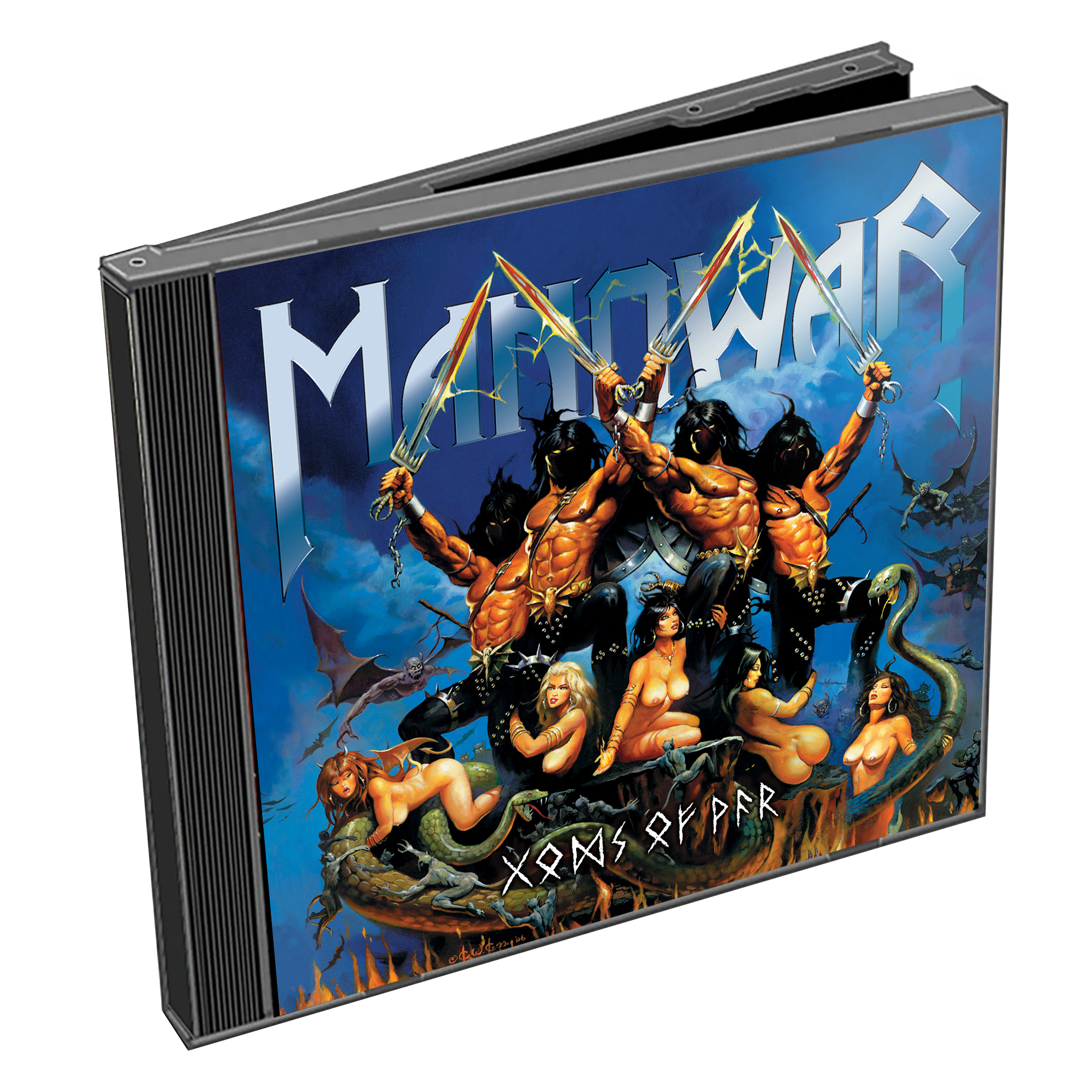 Manowar Kings Metal MANOWAR マノウォー of US MERCH 洋楽 DVDs CD9枚