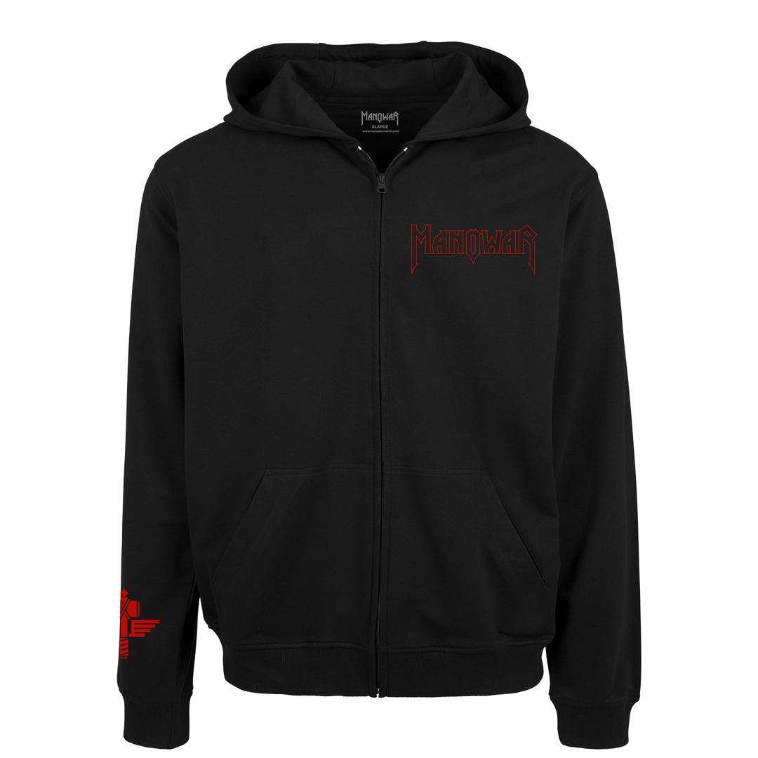 MANOWAR ZIP HOODIE KINGS THEATRE BROOKLYN 2024- LIMITED EDITION