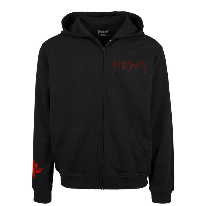 MANOWAR ZIP HOODIE KINGS THEATRE BROOKLYN 2024- LIMITED EDITION