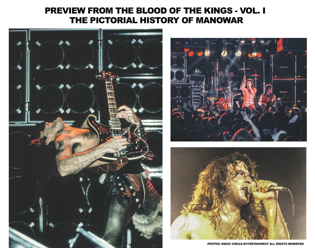 Personalized Autographed Edition Of The Blood Of The Kings Vol. I - The History Of MANOWAR