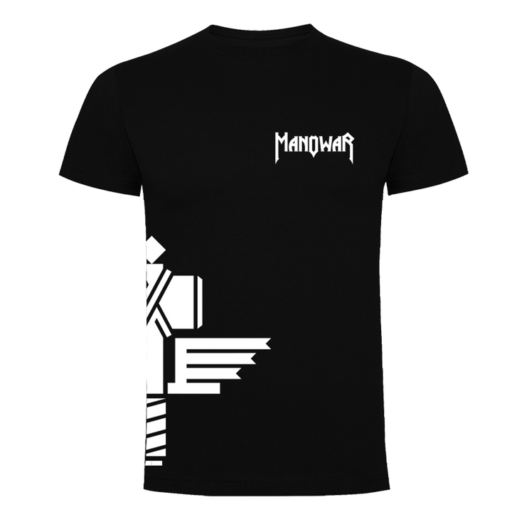 MANOWAR T-SHIRT SIGN OF THE HAMMER SIDE PRINT BLACK 2025