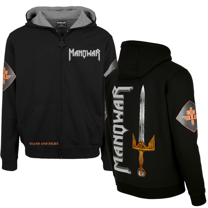 MANOWAR DELUXE HOODIE THE SWORD LTD. EDITION 2025