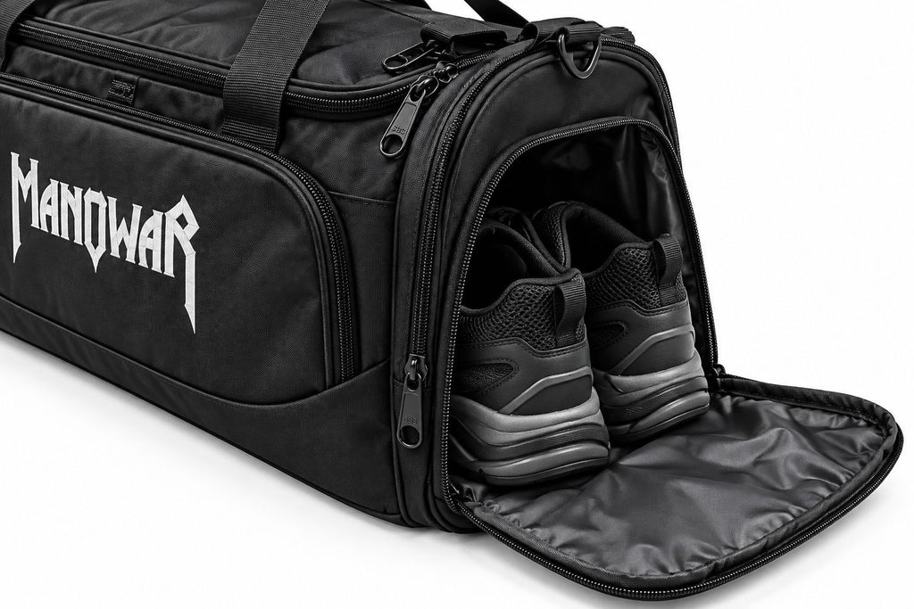 MANOWAR Premium Embroidered Duffel Bag
