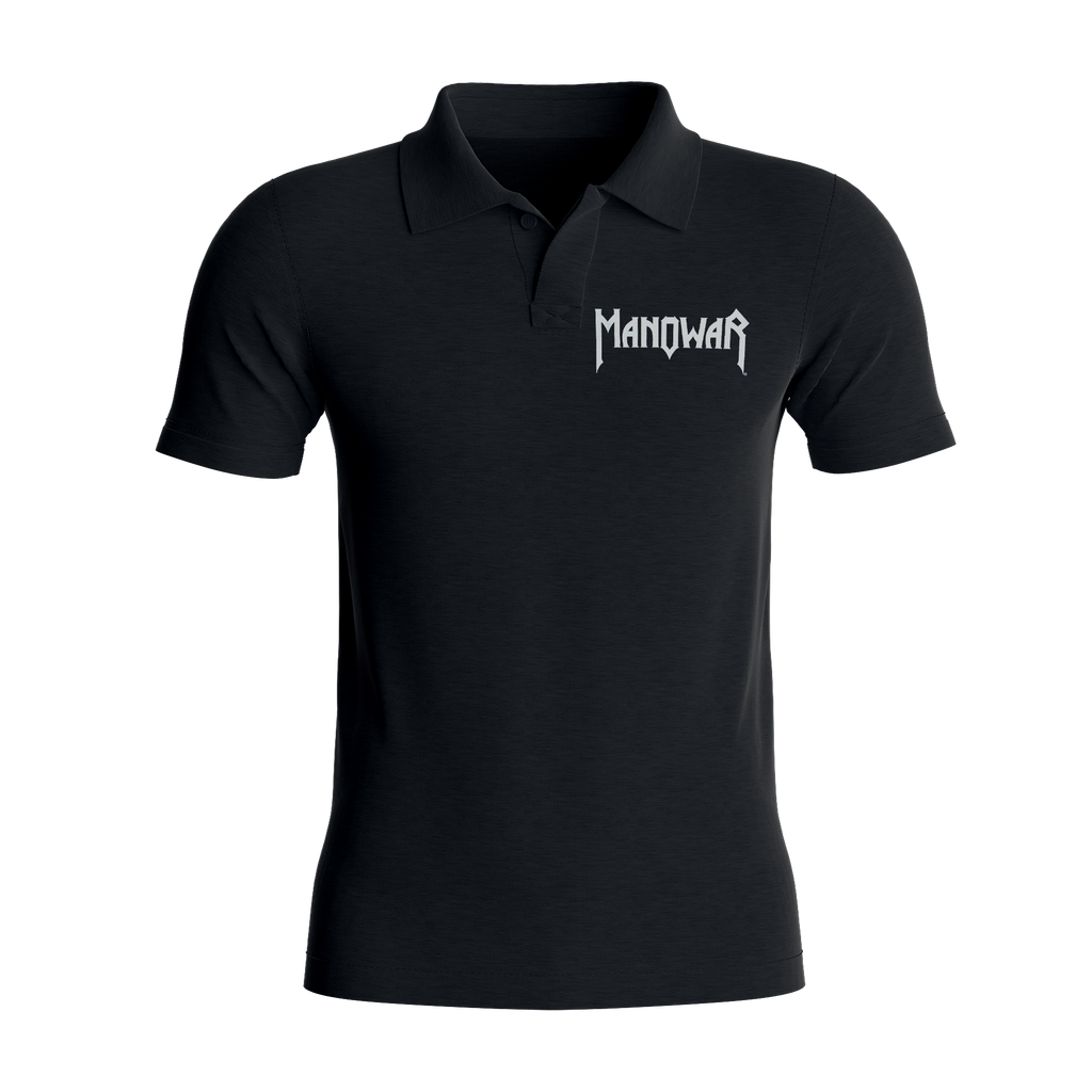 Manowar Polo Shirt with MANOWAR logo