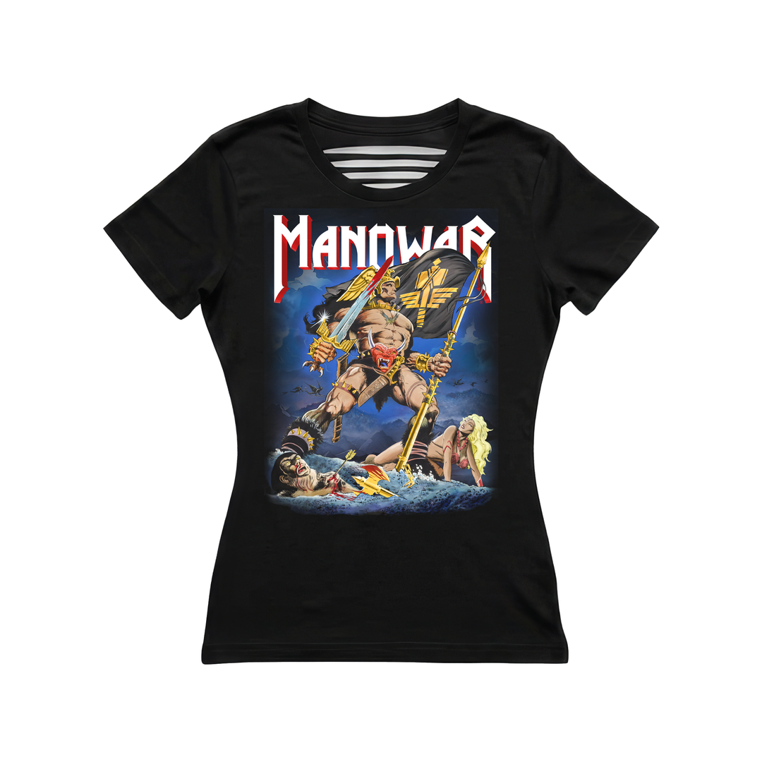 MANOWAR LADIES' SLASHED BACK HAIL TO ENGLAND