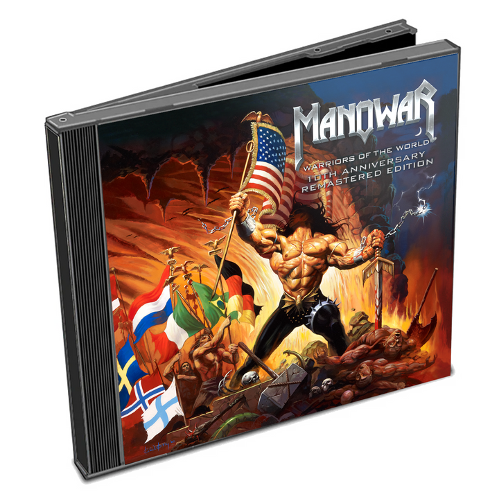 Manowar CD Warriors Of The World 10th Anniversary Remastered Edition